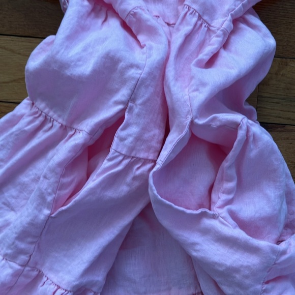 Lilly Pulitzer - Women’s Jocelyn Light Pink Linen Dress - XL - Picture 10 of 11